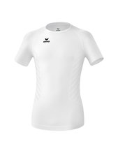 Erima Functional Underwear Short Sleeve Shirt Athletic Round Neck Seamless White Men